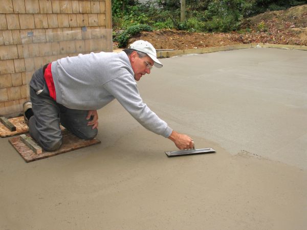 Concrete Slab Finishing in West Des Moines