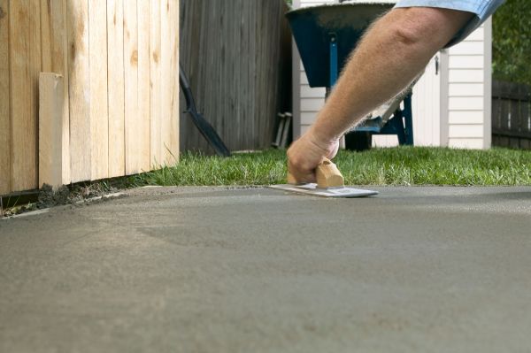 Concrete Patio Finishing in West Des Moines